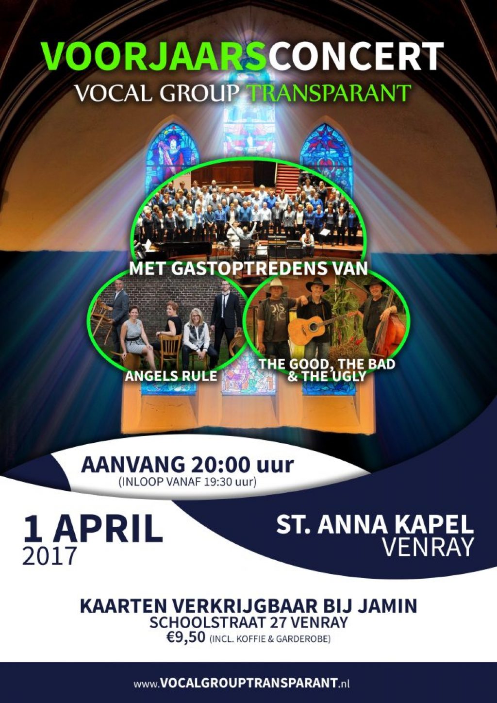 Voorjaarsconcert 1 april 2017 St. Anna Kapel