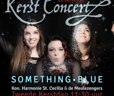 Kerstconcert met ‘Something Blue’, Tegelse Harmonie en de Meulezengers