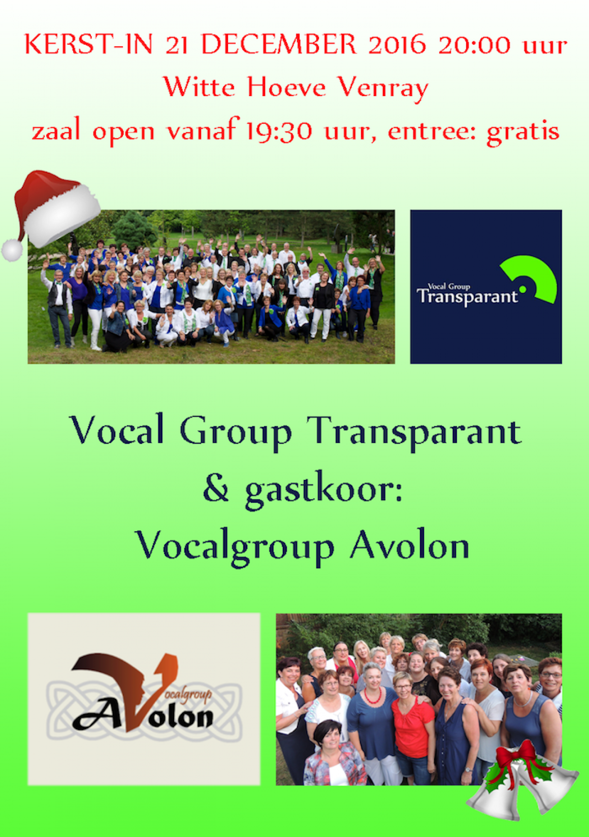 Kerst In VGT_2016 copy Woensdag 21 december Kerst-In VGT 2016
