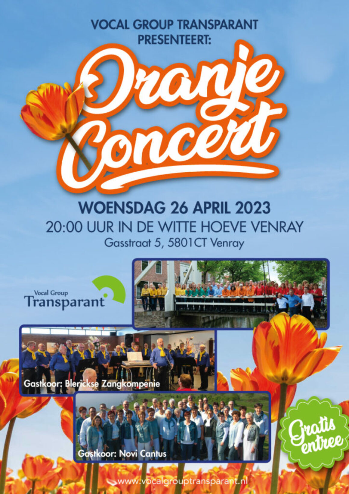 26 april 2023 Oranjeconcert